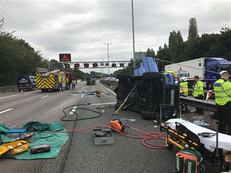 A 47-year-old police officer has died following a single car crash on the M6 in Cumbria after his vehicle reportedly burst into flames. . Accident m6 shap today